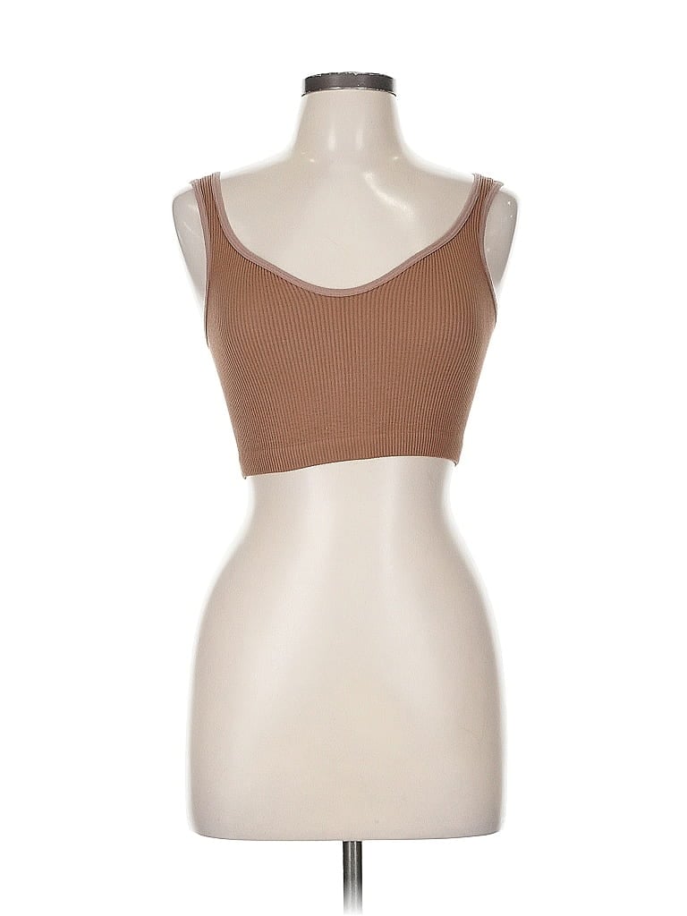 Pre-owned Cotton On Sports Bra In Brown