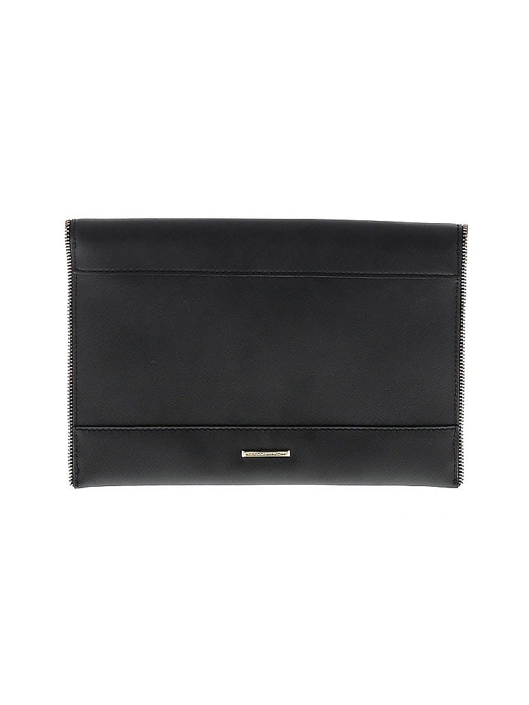 Click to view more detailed imagery on our partner's website Pre-owned Rebecca Minkoff Leather Clutch In Black
