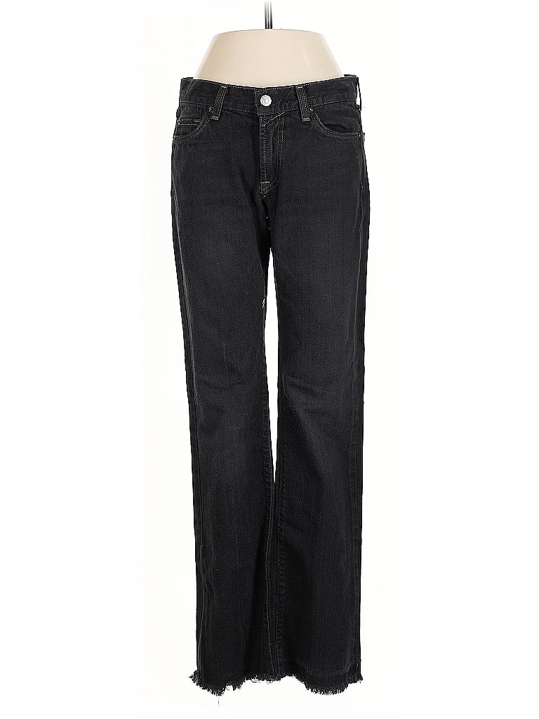 Pre-owned 7 For All Mankind Jeans In Black