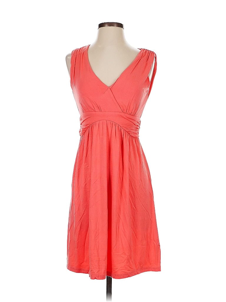 Pre-owned Unbranded Casual Dress In Orange