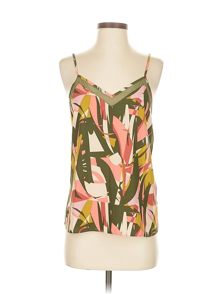 Pre-owned Nine West Sleeveless Top Pink Halter Neckline Tops
