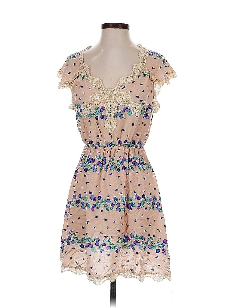 Pre-owned Hazel Cocktail Dress In Brown