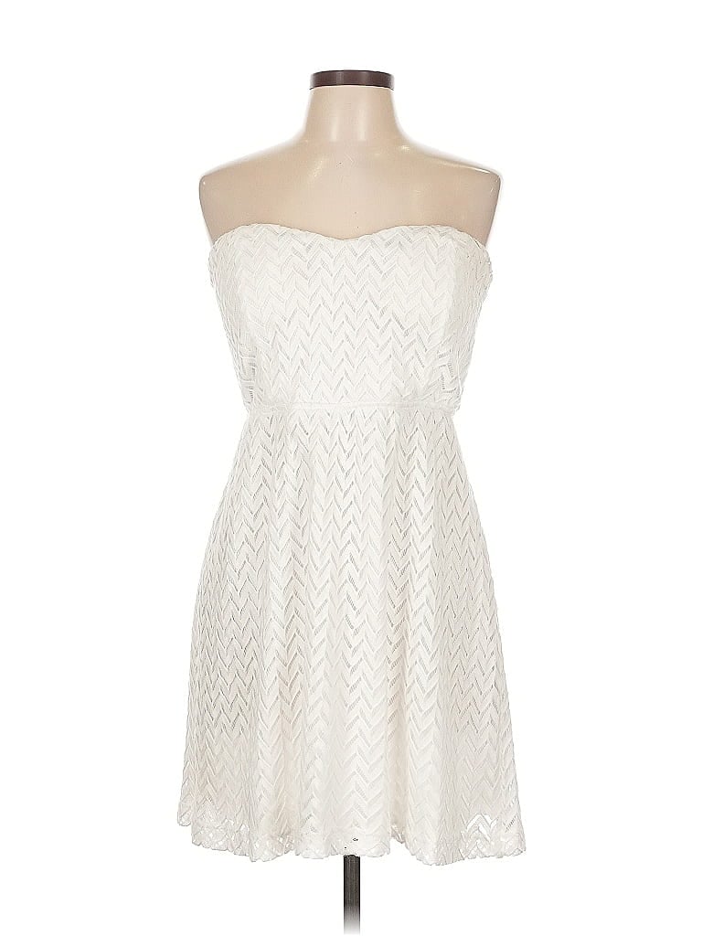 CHARMING CHARLIE Pre-owned Cocktail Dress In White