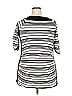 Allison Brittney Black Short Sleeve Top Size 2X - photo 2