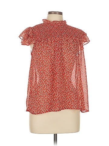 She + Sky Short Sleeve Blouse (view 1)