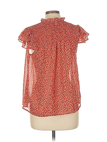 She + Sky Short Sleeve Blouse (view 2)