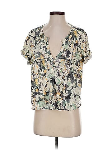 Pilcro Short Sleeve Blouse (view 1)