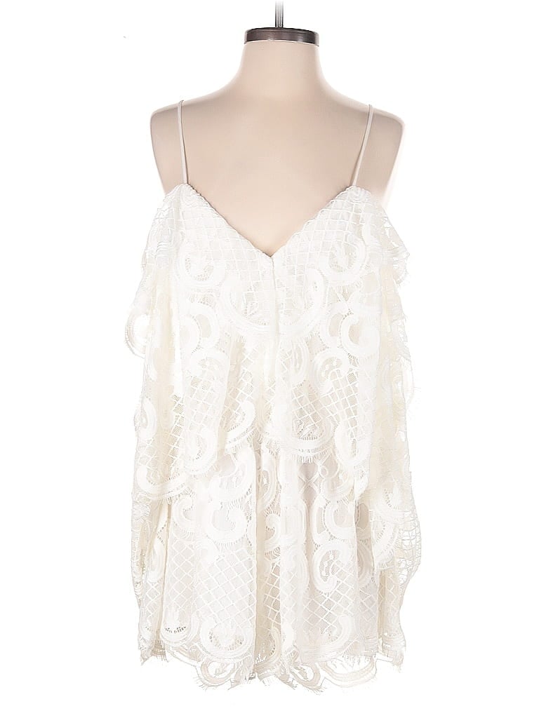 Pre-owned Alice Mccall Cocktail Dress In White