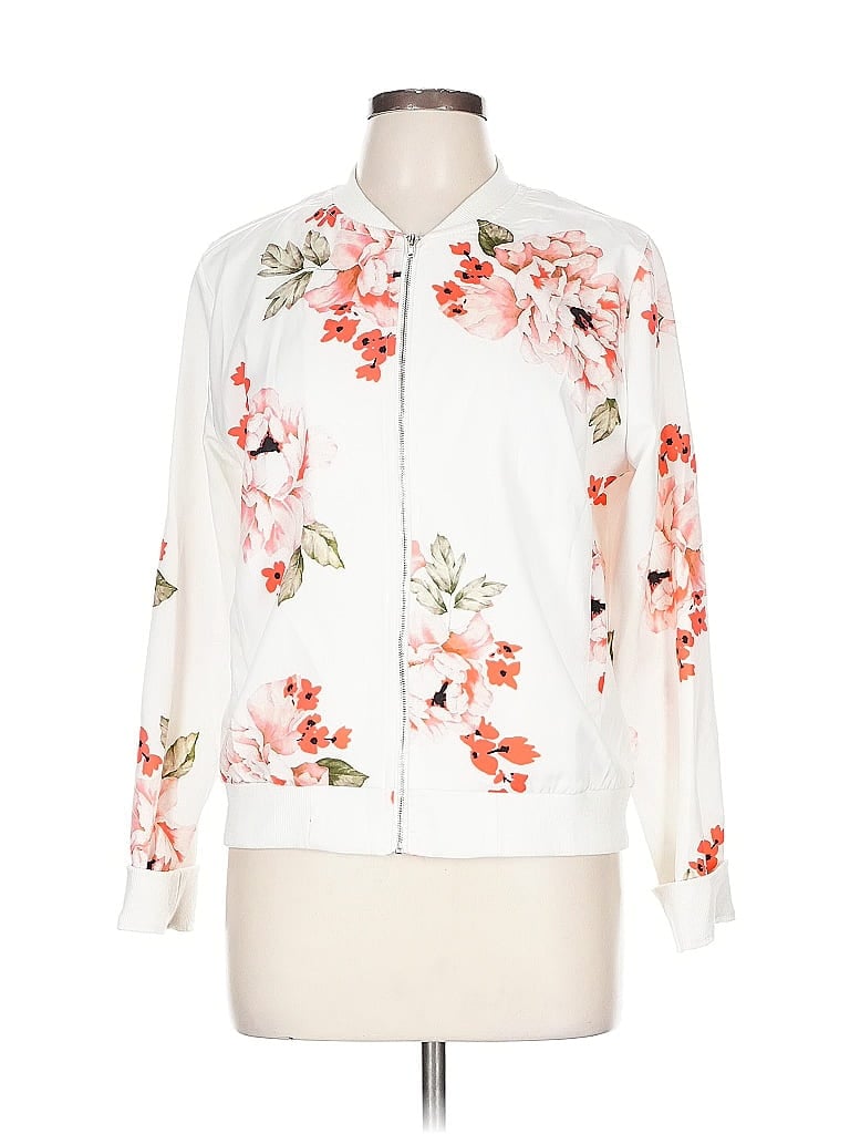 DARLING Pre-owned Long Sleeve Blouse In White