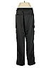 Paige 100% Polyester Black Cargo Pants Size 4 - photo 2