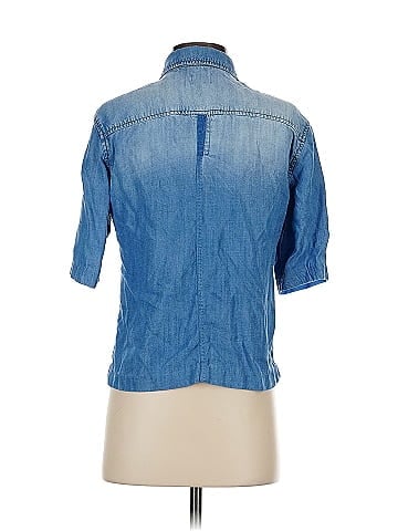 Chico's 3/4 Sleeve Button-Down Shirt (view 2)