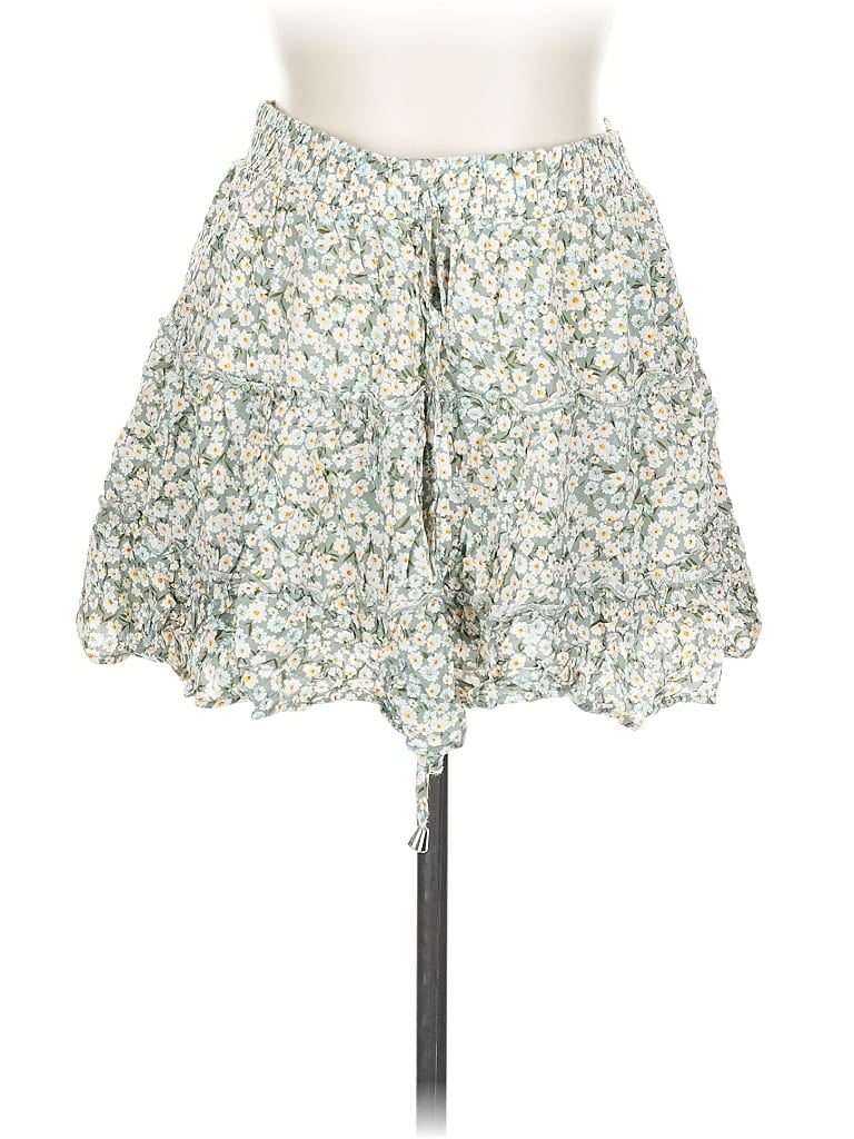 Pre-owned Unbranded Casual Skirt In Green