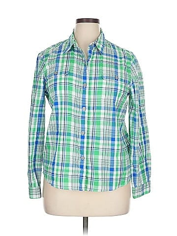 Alfred Dunner Long Sleeve Button-Down Shirt (view 1)