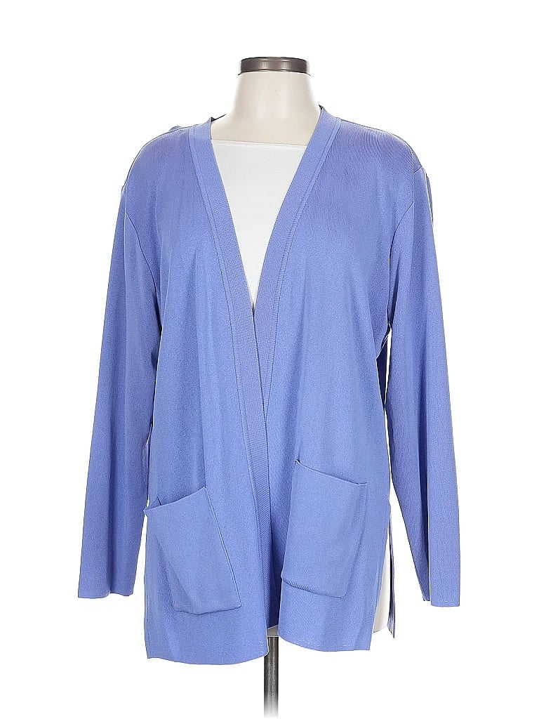 Pre-owned Misook Kimono In Blue