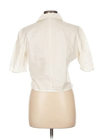 Armani Exchange 3/4 Sleeve Button-Down Shirt (view 2)