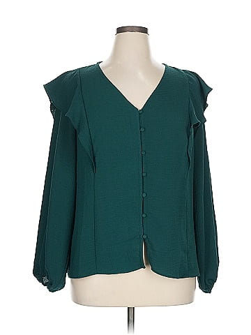 Nine West Long Sleeve Blouse (view 1)