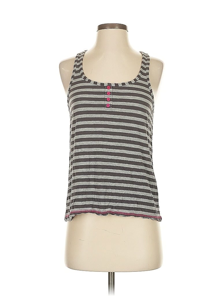 Pre-owned Unbranded Tank Top Black Halter Neckline Tops