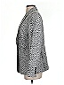 DKNY Animal Print Silver Ivory Blazer Size 4 - photo 5