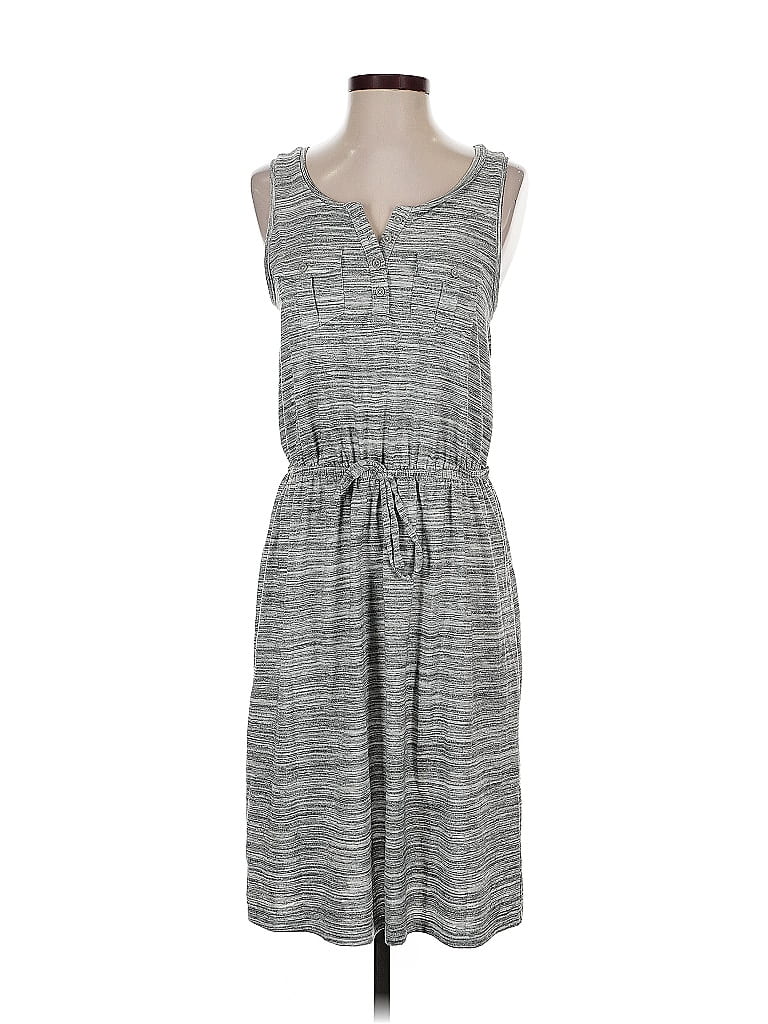 Pre-owned Sonoma Life + Style Casual Dress In Gray