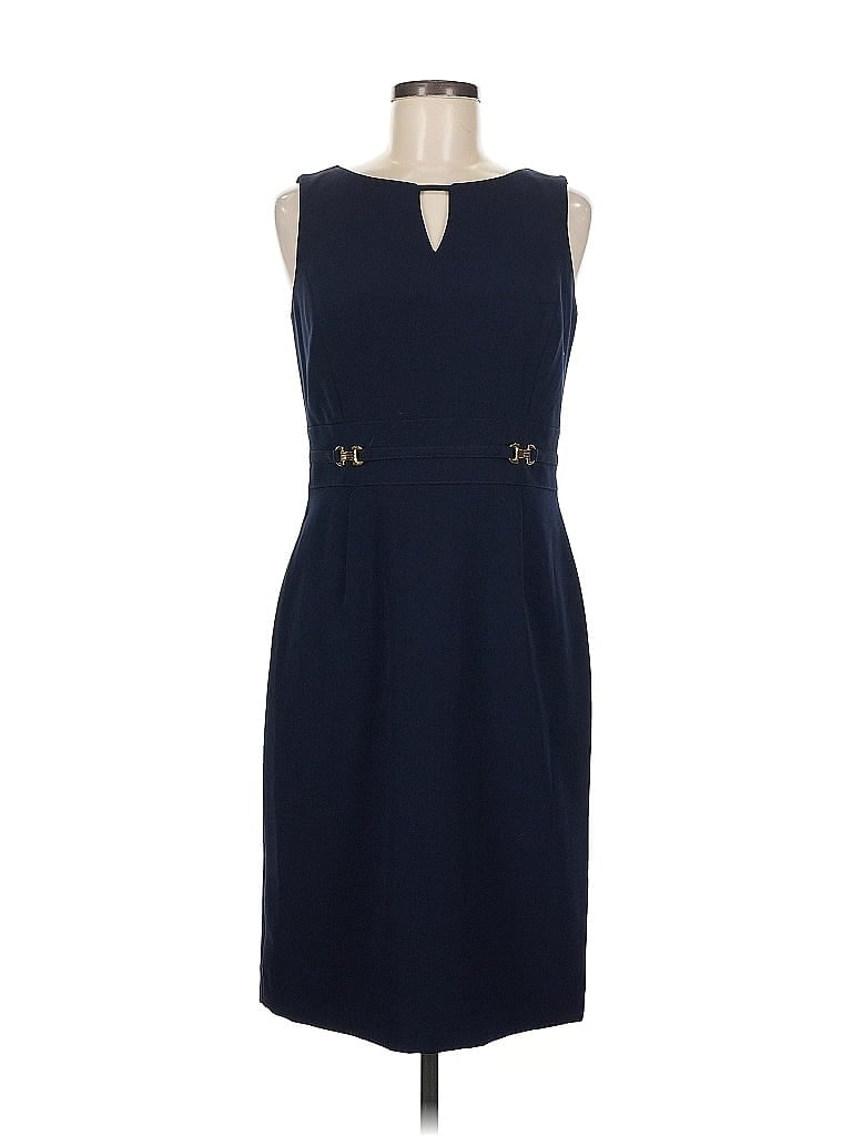 Pre-owned Tahari By Asl Cocktail Dress In Blue