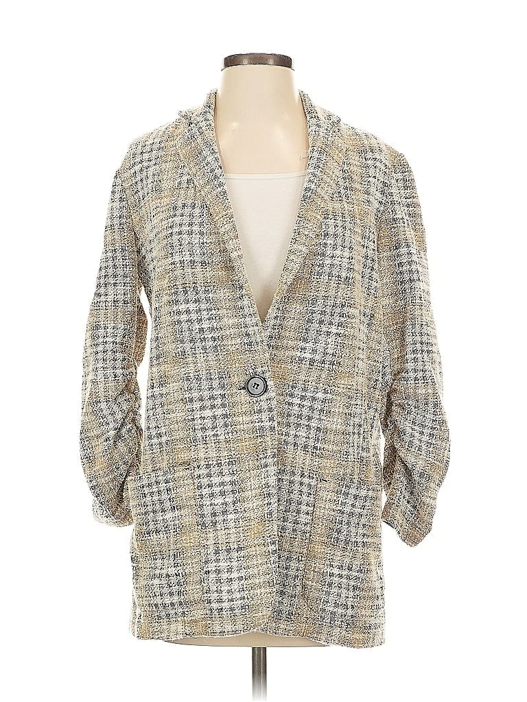 Pre-owned Max Studio Cardigan Sweater In Brown