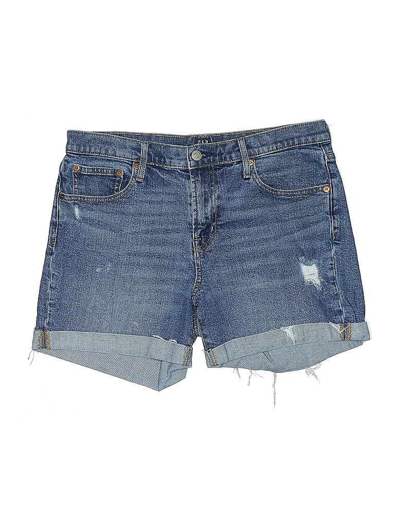 Click to view more detailed imagery on our partner's website Pre-owned Gap Denim Shorts In Blue