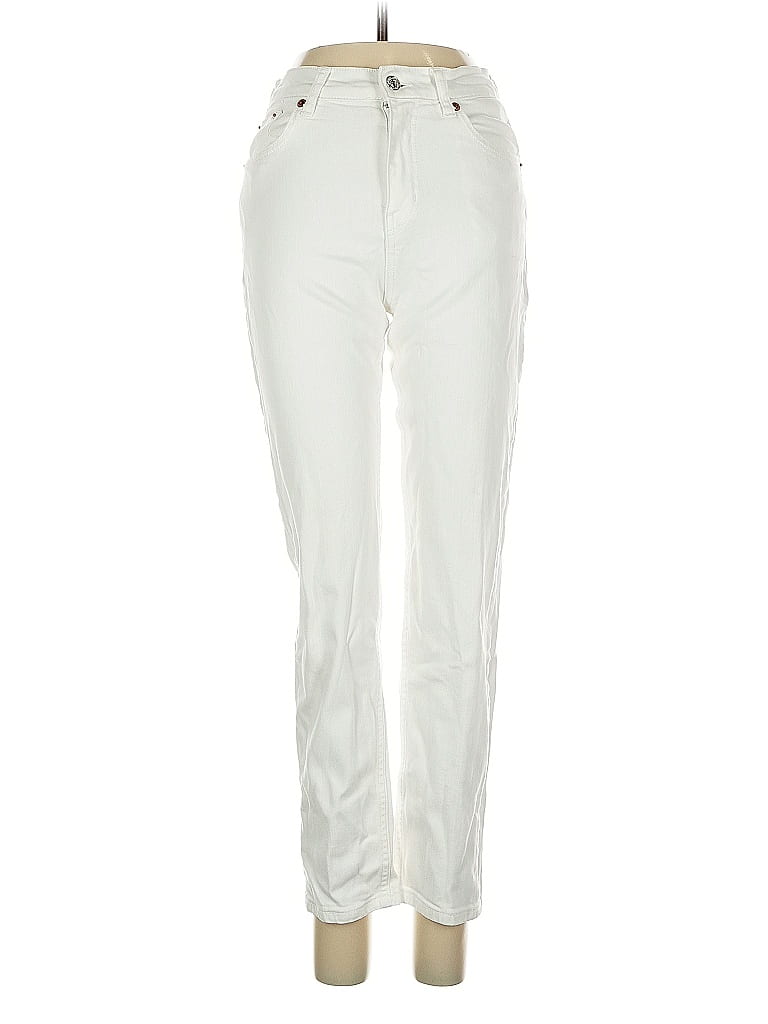 Pre-owned Mng Jeans In White