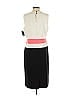 Celine K 100% Polyester Color Block Ivory Cocktail Dress Size 6 - photo 2