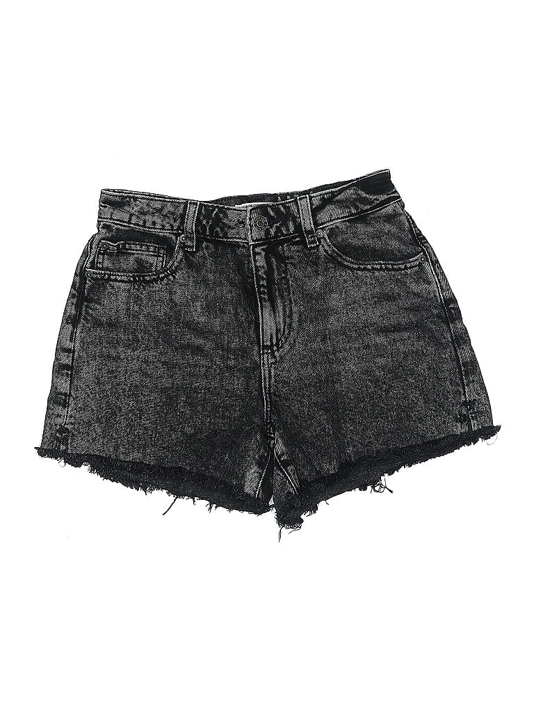 Pre-owned Garage Denim Shorts In Black