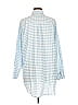 ASOS Design Checkered-gingham Blue 3/4 Sleeve Blouse Size 6 - photo 2
