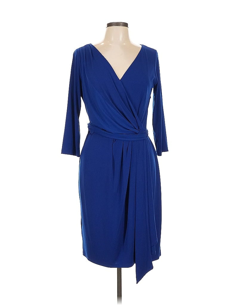 Pre-owned Ivy & Blu Cocktail Dress In Blue