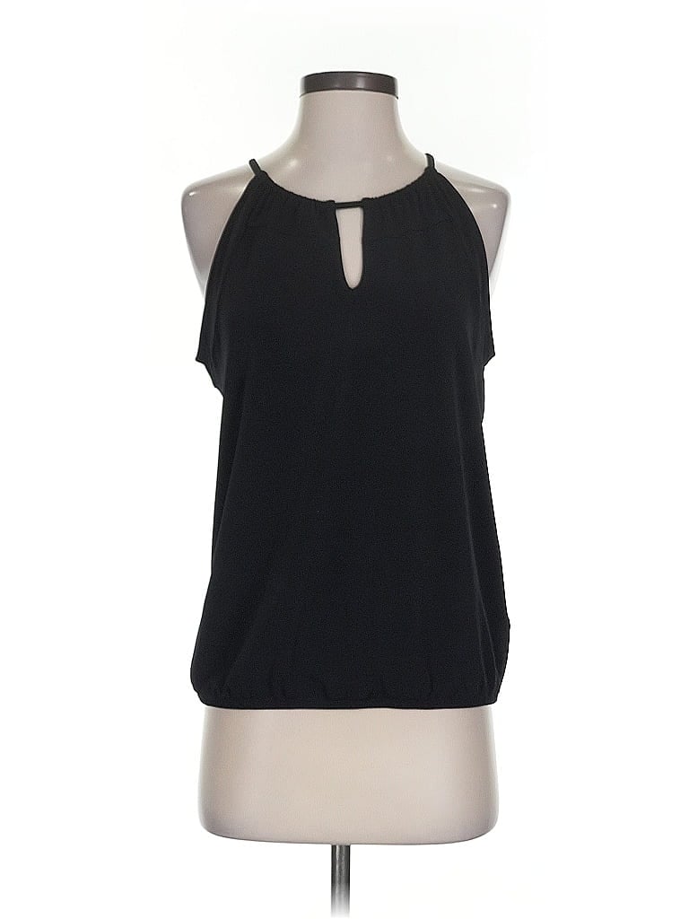 Pre-owned Banana Republic Factory Store Tank Top Black Halter Neckline Tops