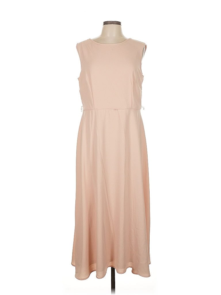 Pre-owned Shelby & Palmer Casual Dress In Brown