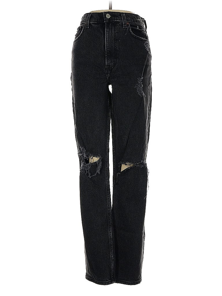 Pre-owned Abercrombie & Fitch Jeans In Gray