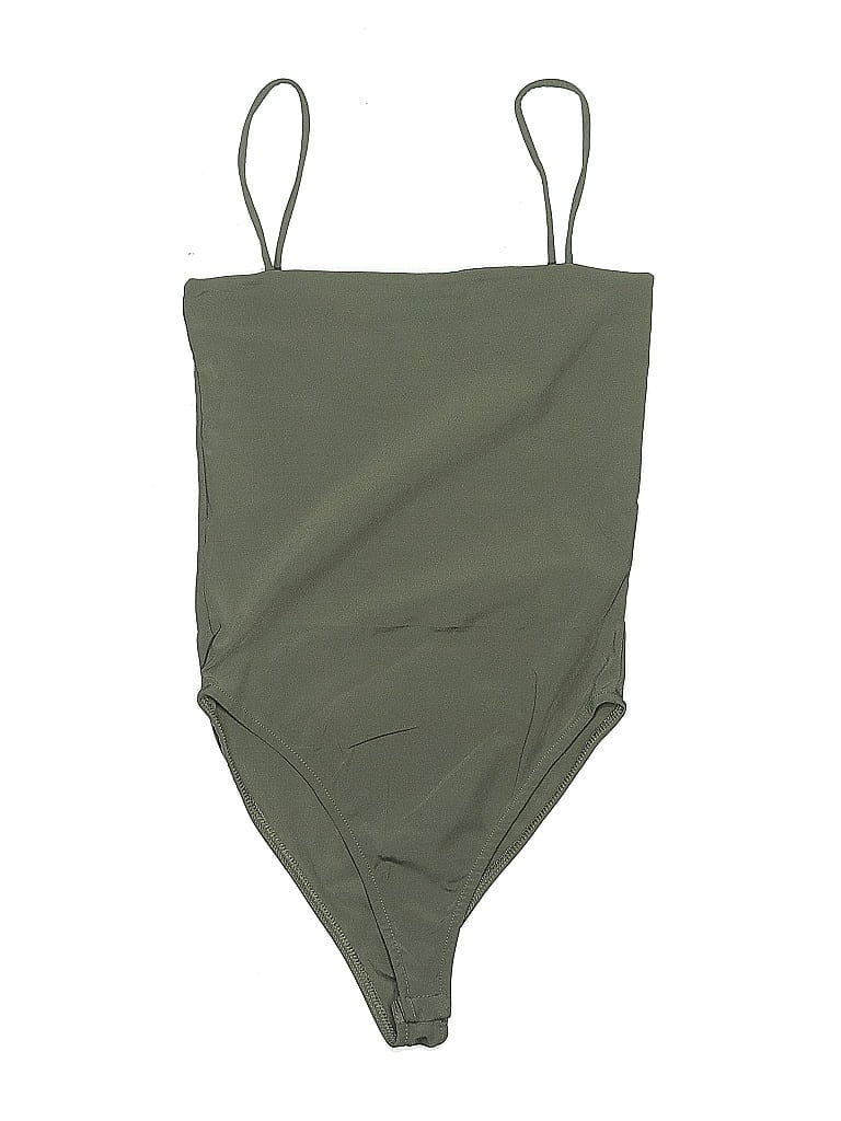 Pre-owned Zara Bodysuit In Green