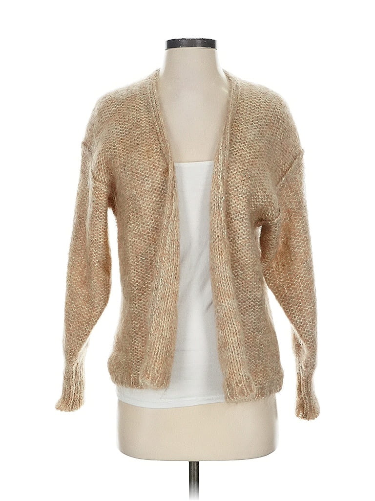 Pre-owned Liz Claiborne Cardigan Sweater In Brown