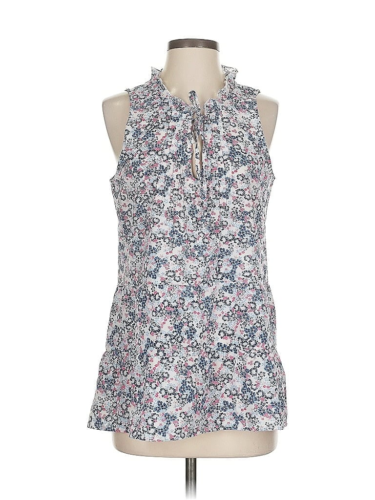 SANCTUARY Pre-owned Sleeveless Blouse In Blue