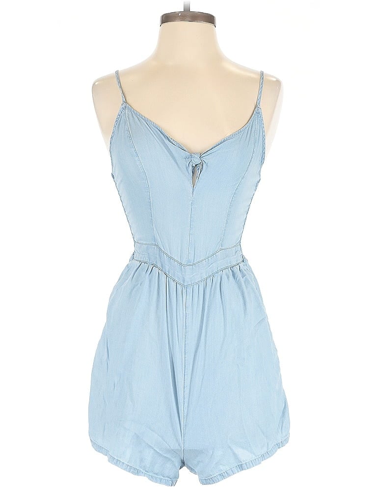 Pre-owned Aerie Romper In Blue