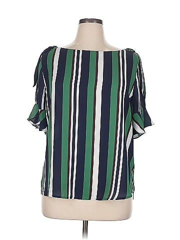 7th Avenue Design Studio New York & Company Short Sleeve Blouse (view 1)