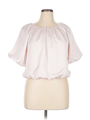 Ann Taylor Short Sleeve Blouse (view 1)