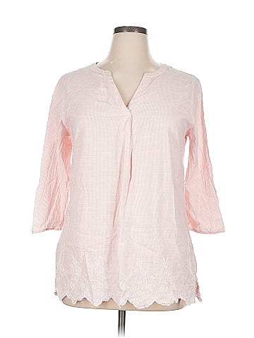 Croft & Barrow 3/4 Sleeve Blouse (view 1)