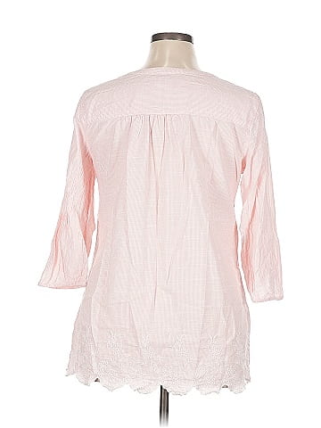 Croft & Barrow 3/4 Sleeve Blouse (view 2)