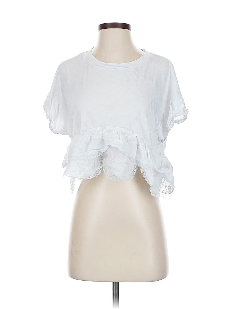 Pre-owned Urban Outfitters Short Sleeve T-shirt In White