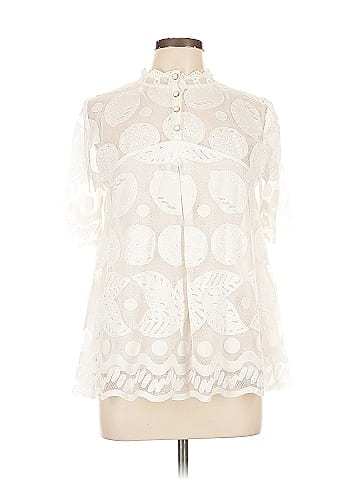 HD in Paris Short Sleeve Blouse (view 1)