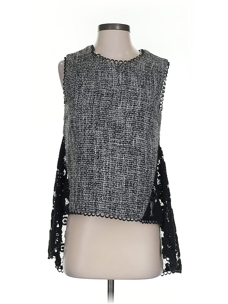 Click to view more detailed imagery on our partner's website Pre-owned So Nice Sleeveless Blouse In Gray