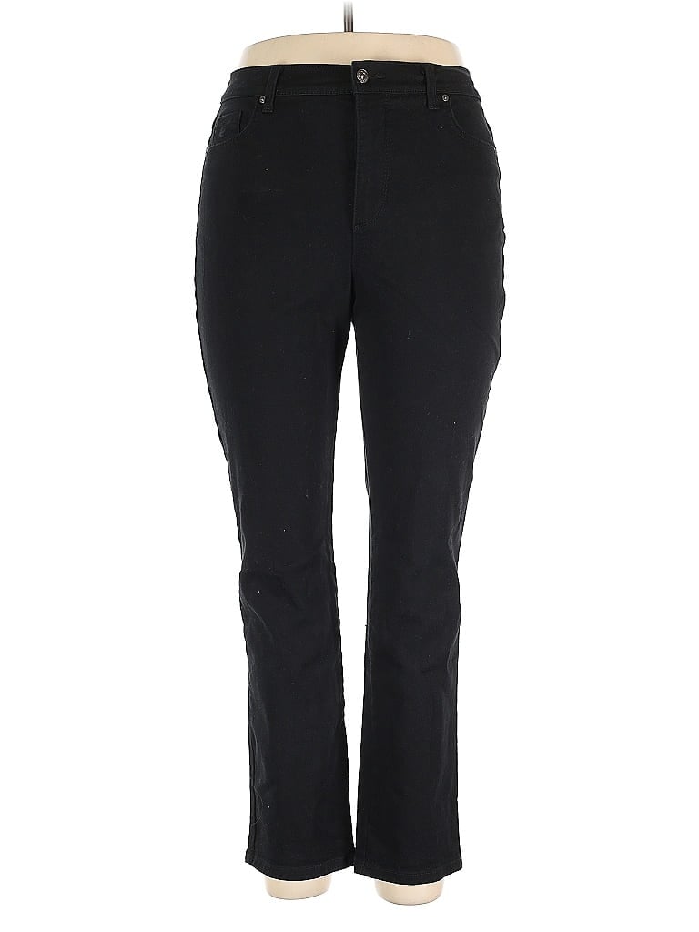 Pre-owned Gloria Vanderbilt Jeggings In Black
