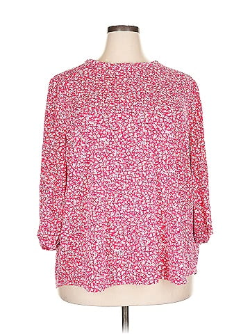 Adrianna Papell 3/4 Sleeve Blouse (view 1)