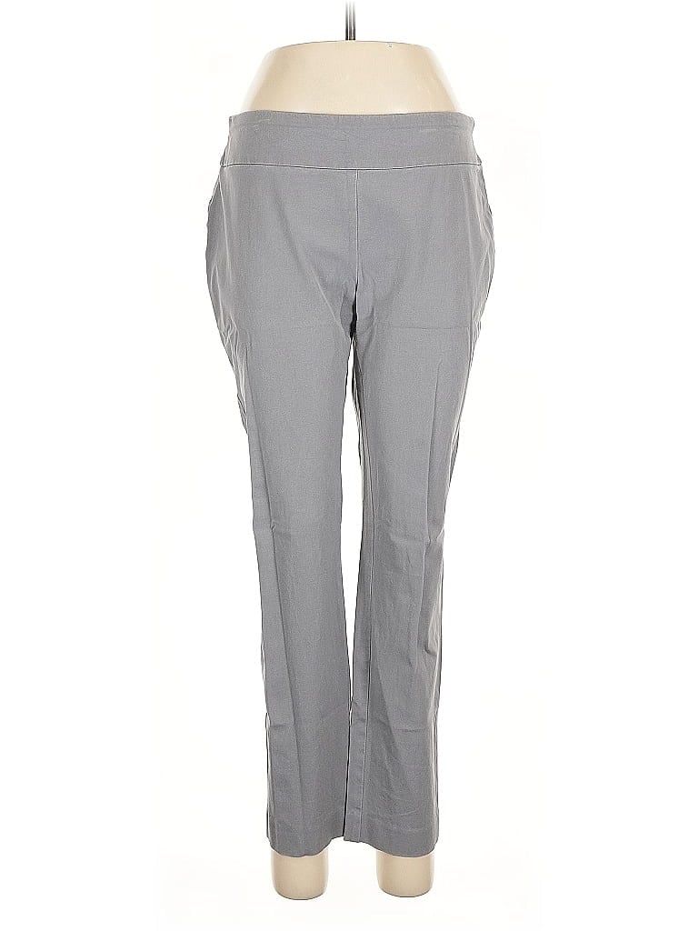 Pre-owned Crown & Ivy Casual Pants In Gray