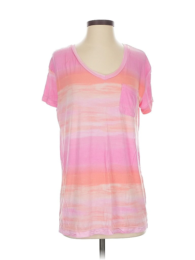 KOOLABURRA BY UGG Pre-owned Short Sleeve Top Pink Scoop Neck Tops