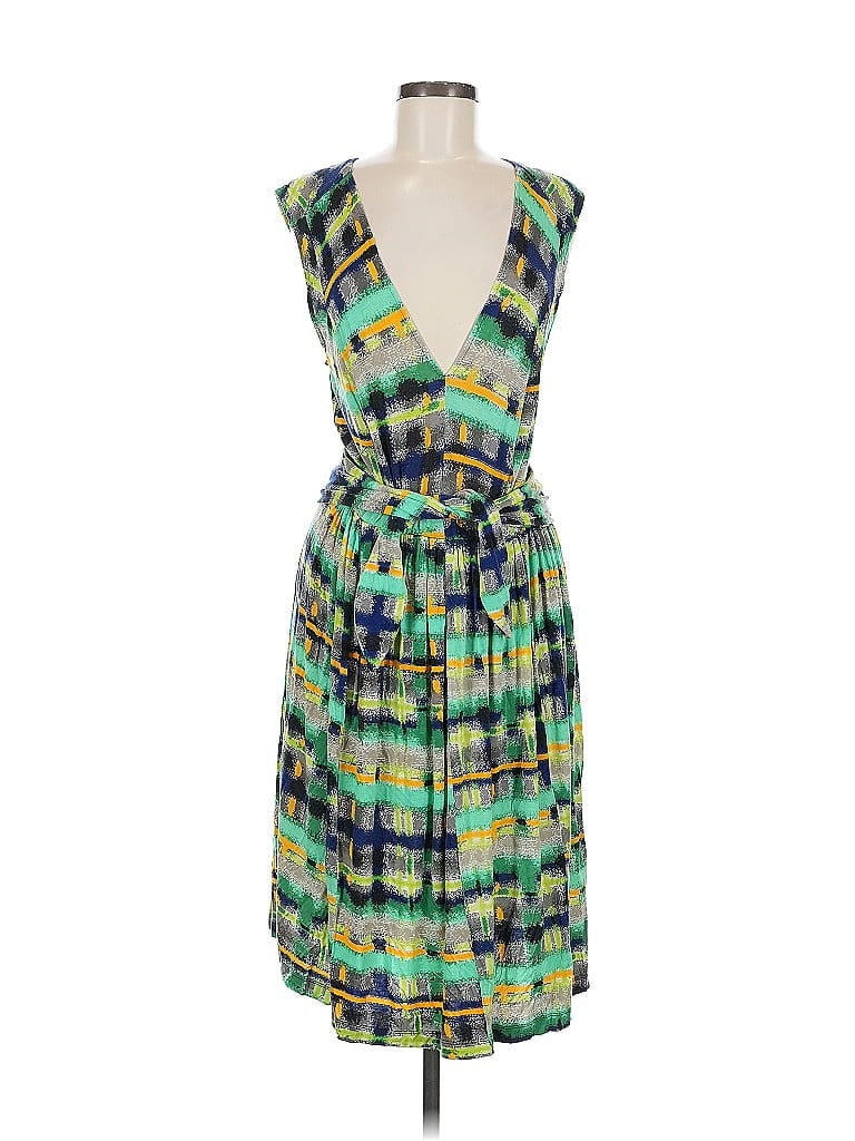 Pre-owned Plenty By Tracy Reese Cocktail Dress In Green